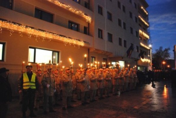 Manifestări impresionante la Mangalia, de 1 Decembrie